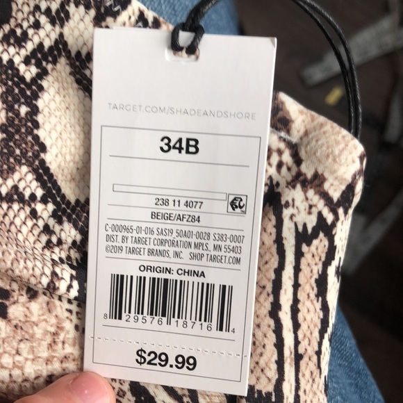 Shade & Shore bathing suit top - Picture 4 of 6